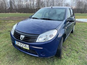 Sprzedam samochód Dacia Sandero z 2009 roku w stanie bardzo - 3