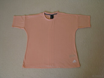 T-shirt, koszulka sportowa Adidas brzoskwiniowa rozm. M - 3