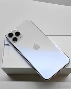 iPhone 11 Pro Max Silver KONDYCJA BATERII 100% TOP - 3