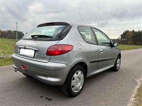 Peugeot 206 1.1 benzyna 191 tys 2001r klimatyzacja - 3