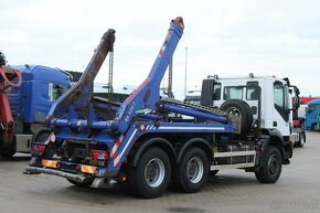 IVECO TRAKKER 410, 6X4, WSPORNIK ŁAŃCUCHA KONTENERA, EURO 6 - 3