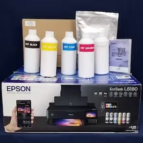 Drukarka DTF EPSON L8180+ programy + materiały eksploatacyj - 3