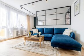 2 pokoje, 38.20m2, balkon, winda, po remoncie, umeblowane, O - 4