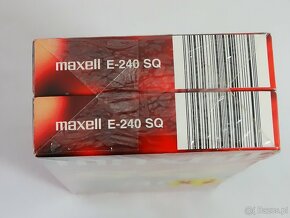 Kaset Vdeo VHS Maxell SQ 240 PAL SECAM - dwupak - 4