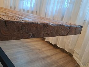 Stół że starego drewna - 4