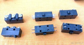 Mikroprzełączniki, Microswitches, Mikroschalter - 4