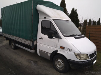 mercedes sprinter 2.7 cdi skrzynia paka plandeka - 4