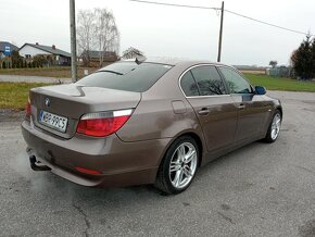 BMW E60 2.5 LPG GAZ HAK NOWY PT XENON SZYBER SKÓRY ALU 18 - 4