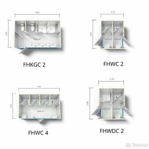 Sprzedam kontener sanitarny Flexi - 4