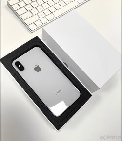 iPhone X Silver KONDYCJA BATERII 100% TOP - 5