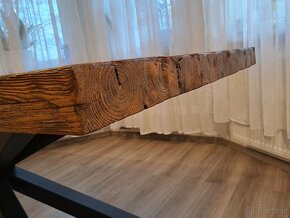 Stół że starego drewna - 5