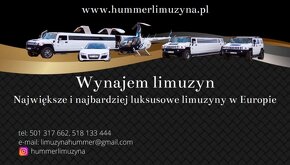 sprzedam  hummer limuzyna 18 metrowa jedyna w eu - 5