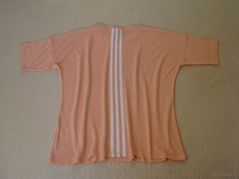 T-shirt, koszulka sportowa Adidas brzoskwiniowa rozm. M - 6