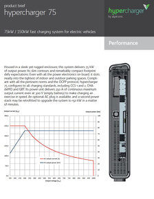 Stacja szybkiego ładowania Alpitronic - Ładowarka DC 75 kW - 6