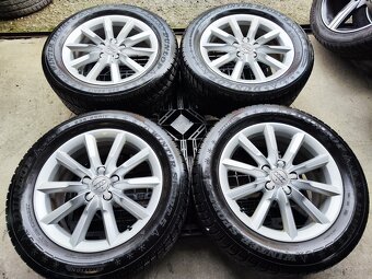 Felgi aluminiowe=5x112=original AUDI=z oponami=235/55 R17 - 6