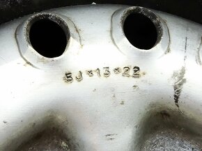 Komplet felg 5Jx13 x22 Made In England do Triumph Spitfire 1 - 6