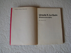 Ursula K. Le Guin Miejsce początku Wydanie I - 6