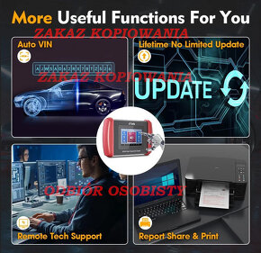 SKANER DIAGNOSTYCZNY XTOOL IP608, FULL SYSTEM DIAGNOSTICS - 7