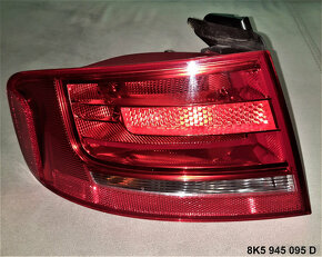 Oryginalna lampa - lewy tył Audi A4 B8 (Sedan) - 7