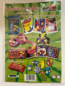 Pokemon dunkin bubble gum rok 2000. - 7