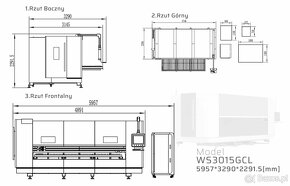 PROMOCJA - Wycinarka laserowa Fiber 6kW - 7