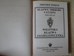 Z. Święch Klątwy mikroby i uczeni Autograf t 2 Wileńska kląt - 7