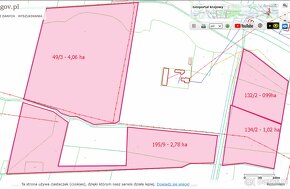 Działki siedliskowe pod Płockiem razem 8,85ha - 7