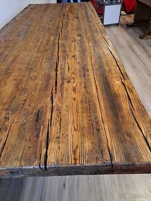 Stół że starego drewna - 8
