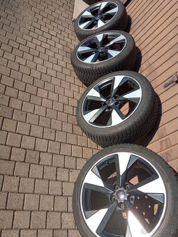 Koła 18 do AUDI,MERCEDES z oponami zimowymi 5x112x66 et 40 e - 8