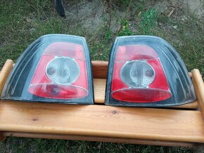 Lampy tylne tuning Lexus chrom Opel Vectra B - 8