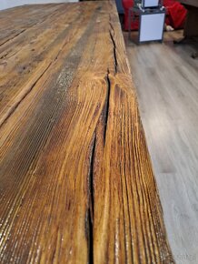 Stół że starego drewna - 9