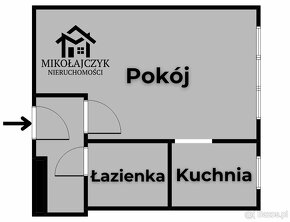 Kawalerka / ul. Krótka / 25 m2 / 3 piętro - 9